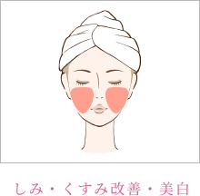しみ・くすみ改善・美白